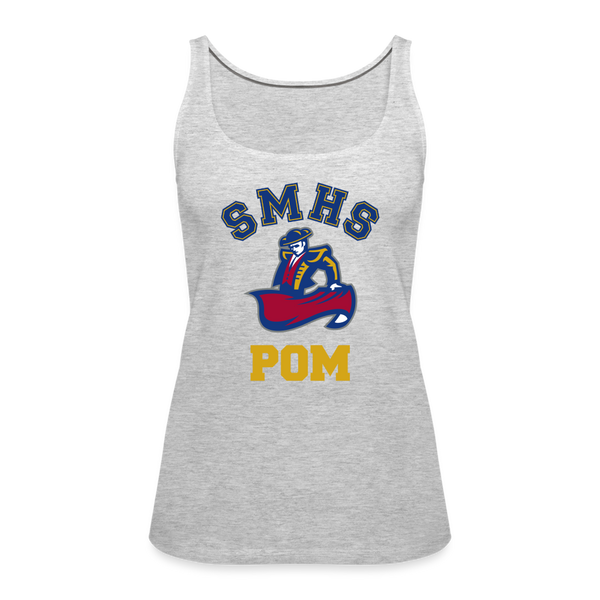 SMHS Pom & Cheer "Pom" Women's Tank - heather gray