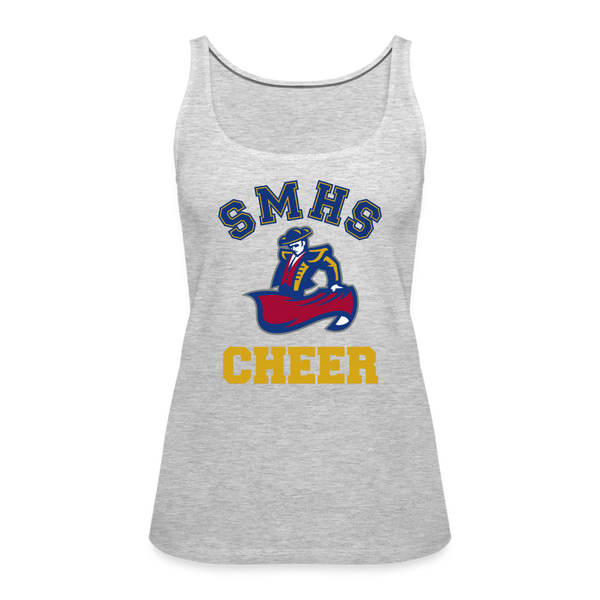 SMHS Pom & Cheer "Cheer" Women's Tank - heather gray