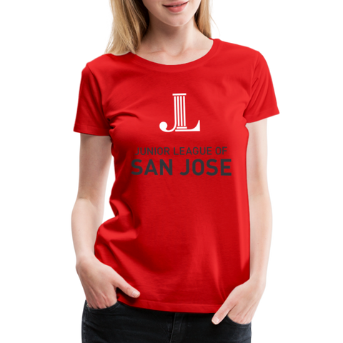 San Jose Women’s Premium T-Shirt - red