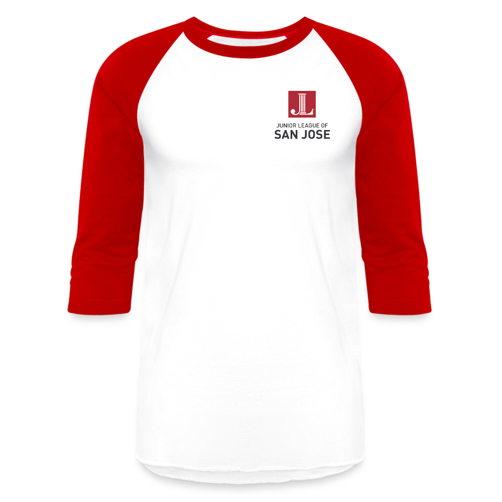 San Jose Baseball T-Shirt - white/red