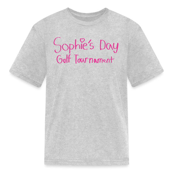 Sophie Kids' T-Shirt - heather gray