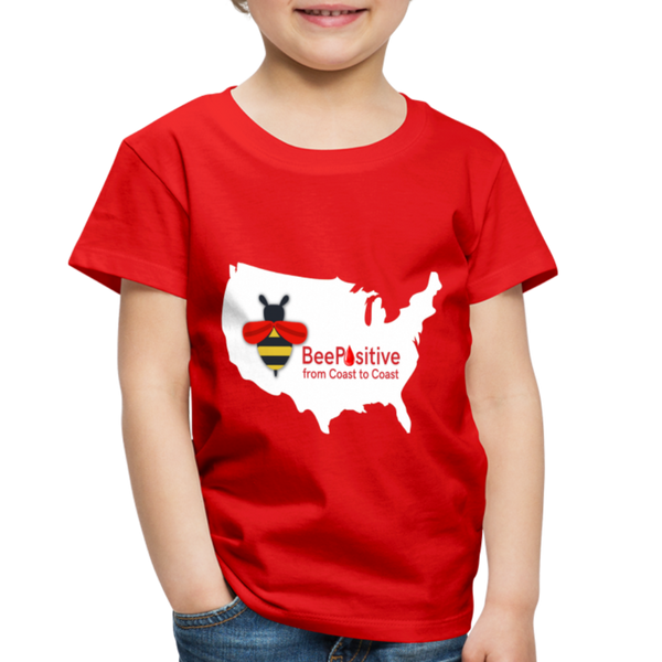 Bee Toddler Premium T-Shirt - red