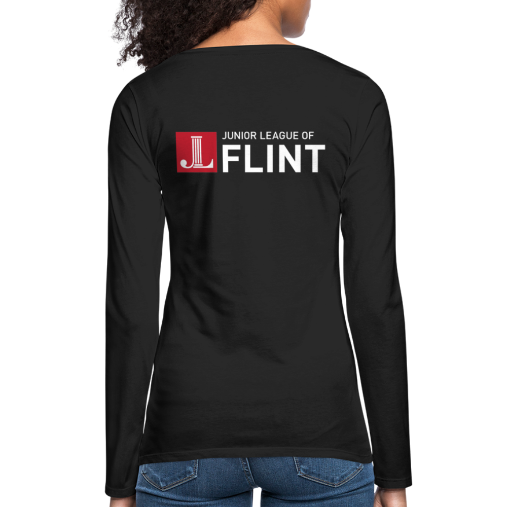 JL Flint Women's Premium Long Sleeve T-Shirt - black