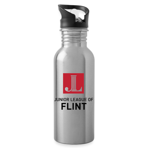 JL Flint Water Bottle - silver
