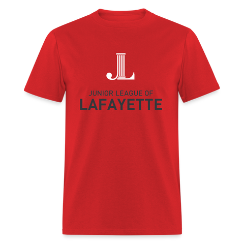 JL Lafayette "Logo" Unisex Classic T-Shirt - red